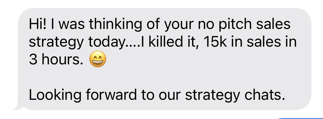 15k in 3 hours testimonial