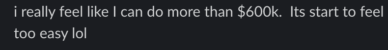 $600k testimonial